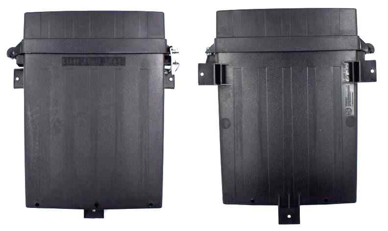 Schránka na celní doklady 270x360x76 plastová, černá