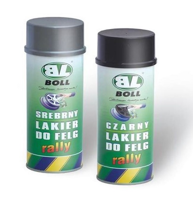 Sprej rychleschnoucí, barva RAL9005 černá lesk - na disky kol, 500ml