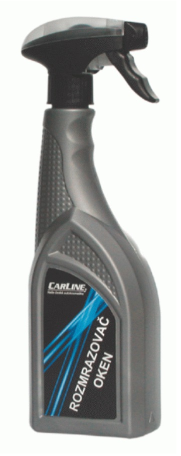 Rozmrazovač skel s rozprašovačem CARLINE, 500ml