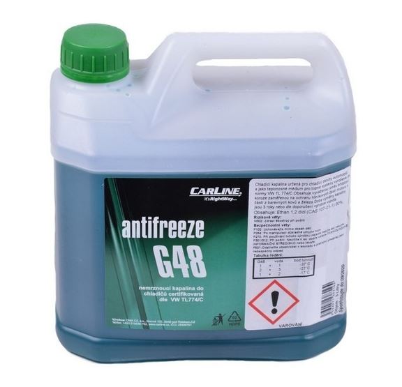 Kapalina chladící Antifreeze G48/G11 celoroční, 3l