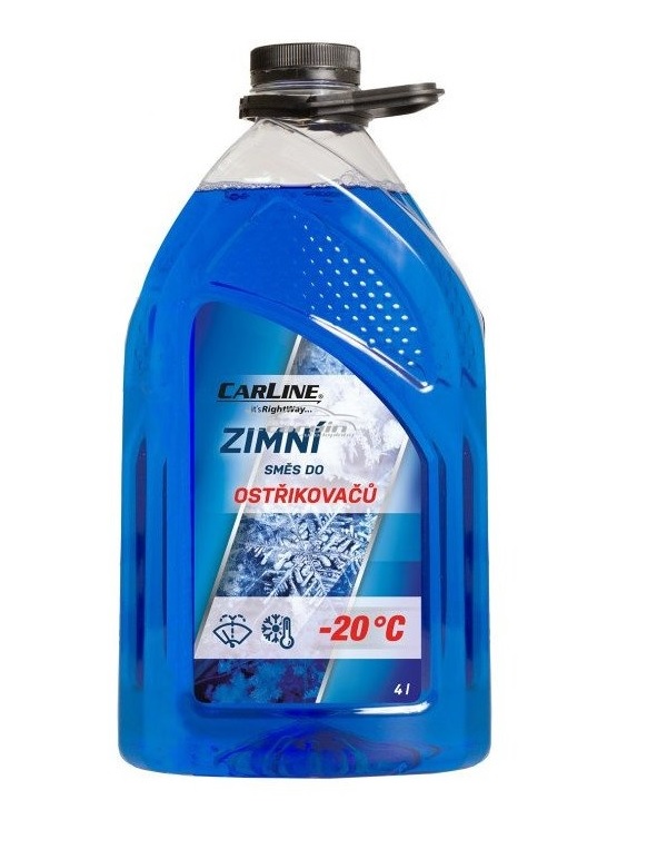 Kapalina zimní do ostřikovačů -20°C   4 l CARLINE