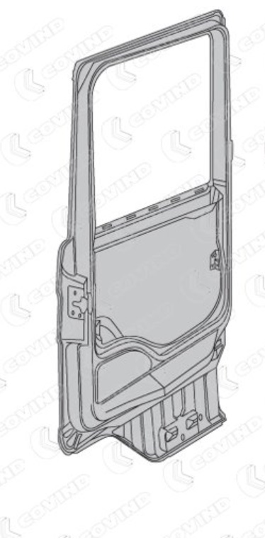 Skelet dveří P SCANIA R CG/CR, 144 CR