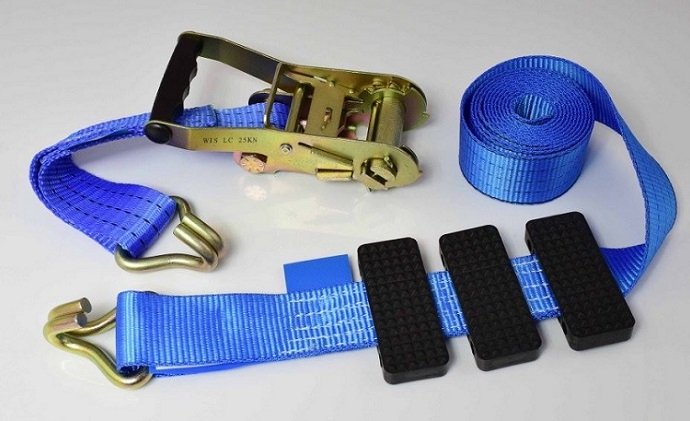 Pás upínací  3t/35mm/ 2,7m - 2 háky, pro přepravníky osobních vozidel 