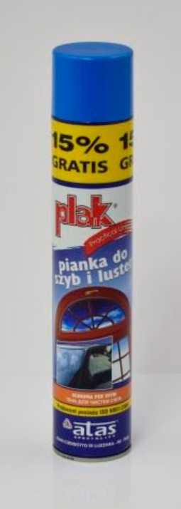 Pěna aktivní na čištění oken, zrcadel, porcelánu a mastnoty ATAS , 500ml