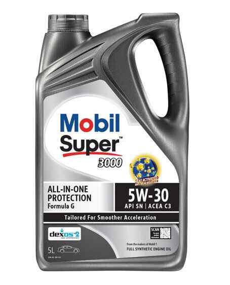 Olej motorový 5W-30 MOBIL Super 3000 Formula G, osobní vozy, 5l