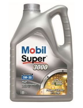 Olej motorový 5W-30 MOBIL Super 3000 Formula P, osobní vozy, 5l