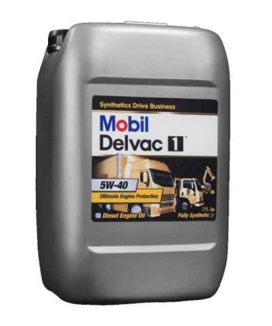 Olej motorový 5W-40 MOBIL Delvac 1, nákladní vozy, 20l