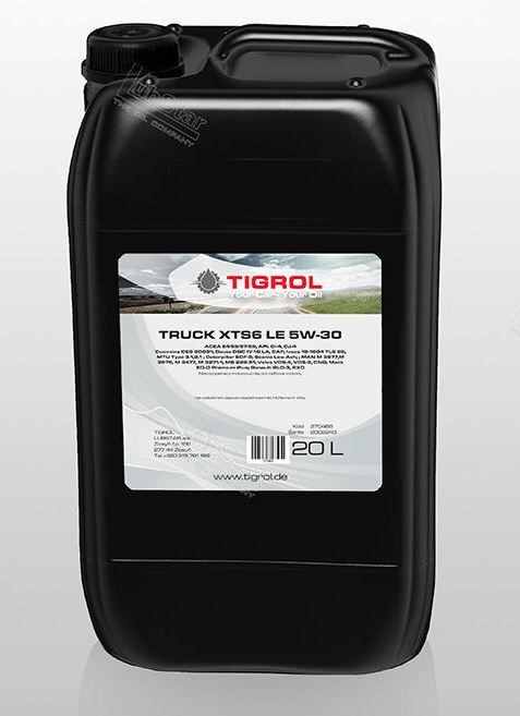 Olej motorový 5W-30 TIGROL Truck XTS6 LE, nákladní vozy, 20l