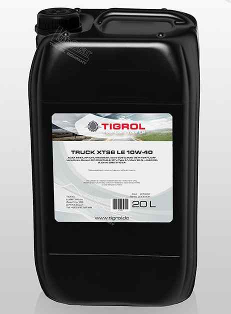 Olej motorový 10W-40 TIGROL Truck XTS6 LE, nákladní vozy, 208l