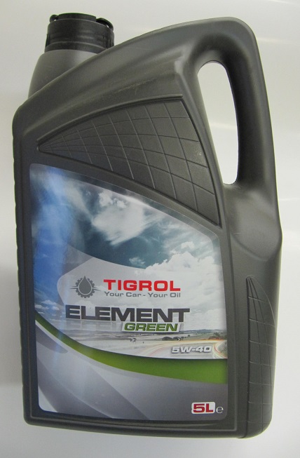 Olej motorový TIGROL Element Green 5W-40,osobní vozy, 5l