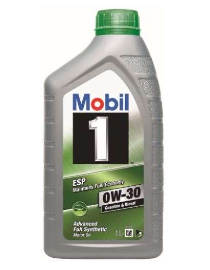 Olej motorový 0W-30 MOBIL 1 ESP, osobní vozy, 1l