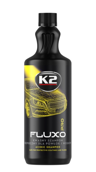 Autošampon s voskem K2 FLUXO PRO, 1 l
