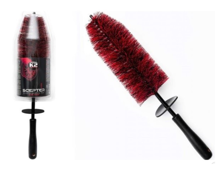 Kartáč na čištění disků kol pr.100x450mm K2 Sceptre