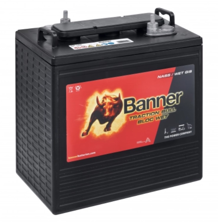 Baterie trakční BANNER Block Bull DC125 6V/195A /264x181x248/279/