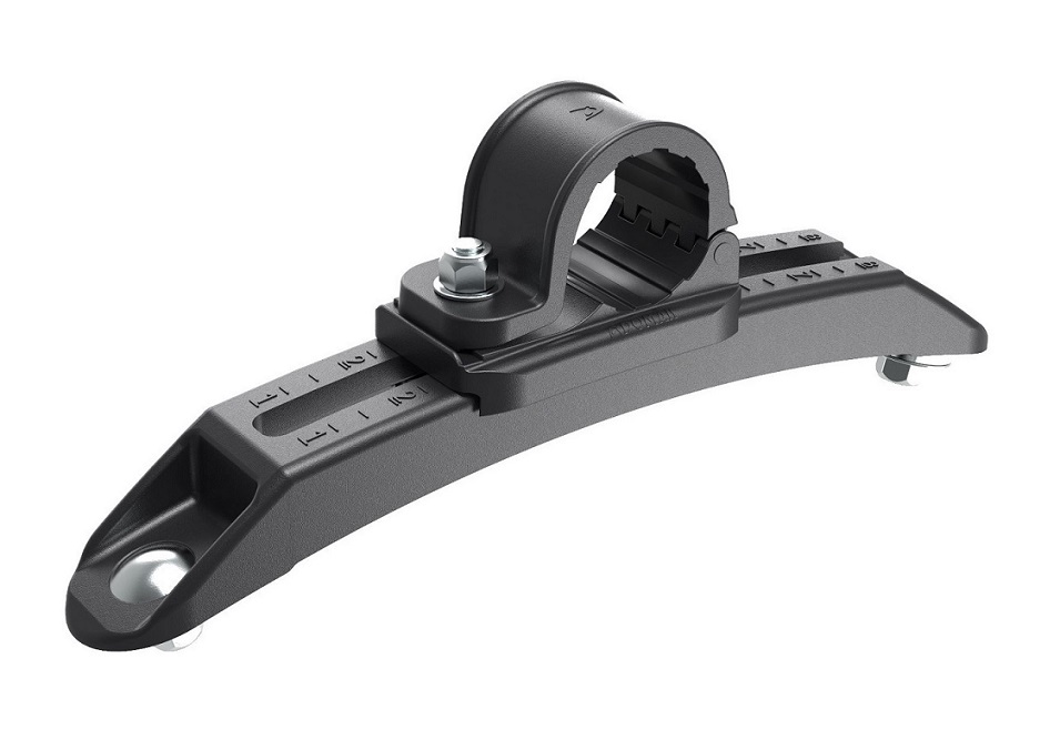 Konzola držáku blatníku stavitelná - plastová 200/ pr.42mm DOMAR