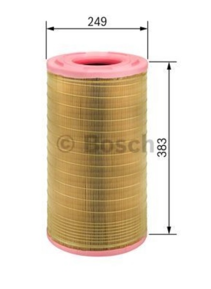 Filtr vzduchu MAN L2000, M2000, M90, MERCEDES Unimog D0824LFL01-OM904.928 od 10.1992