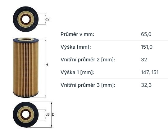 Filtr oleje hydrauliky/automatické převodovky VOLVO FH II/FE II/FMX II RVI C/K/D/T od 2013