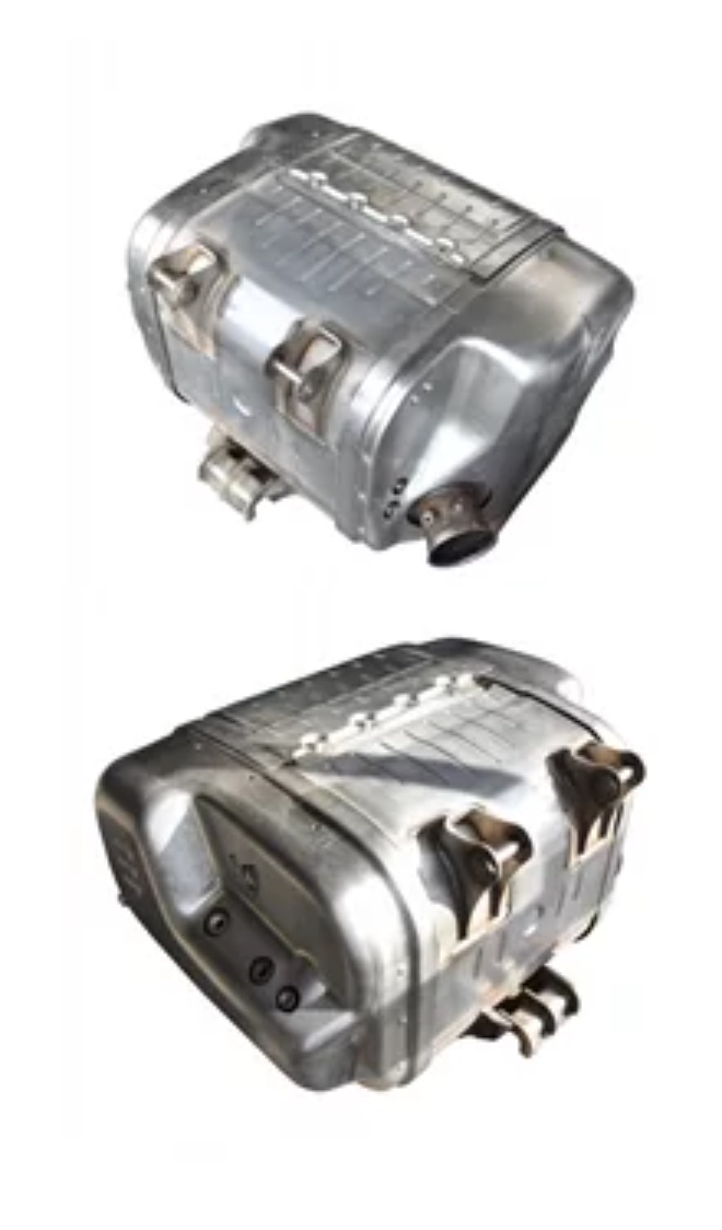 Tlumič výfuku bez DPF filtru - repas IVECO E.Cargo