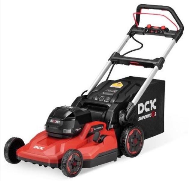 Sekačka na trávu AKU KDLM58211 58V, šířka záběru 520mm, výška sečení 30-100mm, koš 70l
