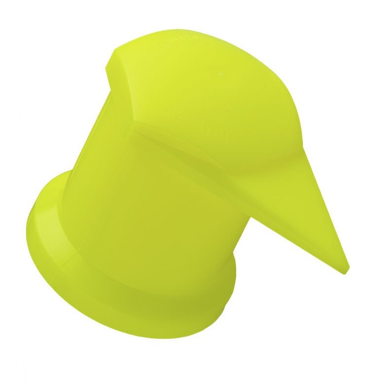 Kryt matice kola 32mm s indikátorem uvolnění - zelený plast