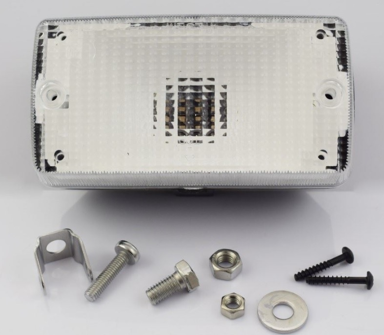 Svítilna zpátečky 12V/24V 21W bílá, 140x75