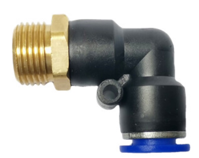 Rychlospojka 90° M16x1,5/PA8 vnější závit TEKALAN