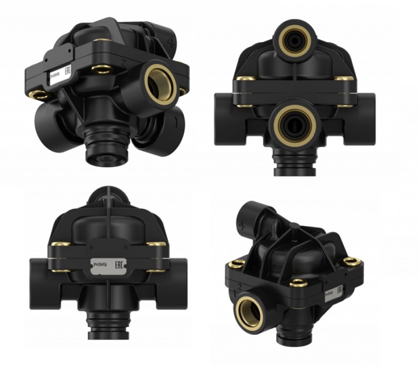 Ventil reléový ruční brzdy MAN L2000, M2000, F2000, MERCEDES O300/O400, SETRA