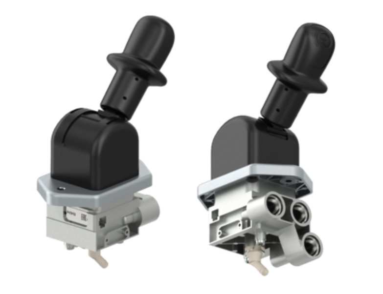 Ventil ruční brzdy 2x M16x1,5/ 5,5barRVI Kerax DXi, Premium DXi