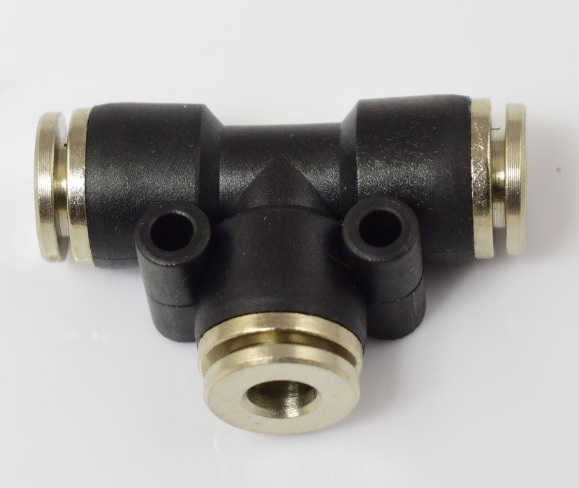 Rychlospojka "T"  5/5/5 PA trubky TEKALAN kovové konce