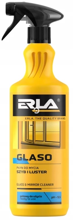 Přípravek na čištění skla K2 ERLA GLASO s aplikátorem, 1 l