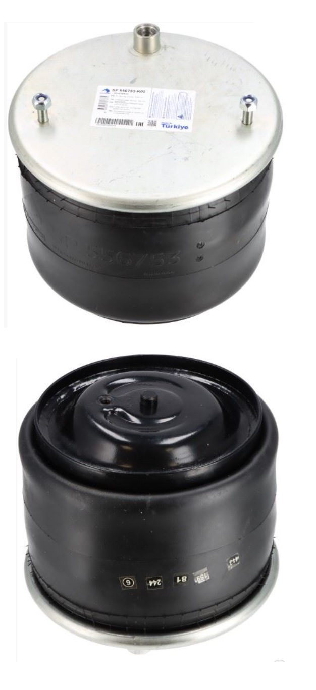 Vlnovec pérování kompletní - železný zvon PN L DAF CF/XF Euro 6