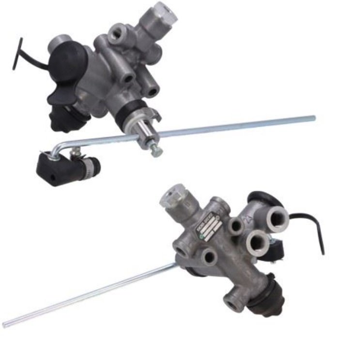 Ventil pneumatického pérování nápravy 3xM12x1,5/ 2xM16x1,5 SCANIA, IVECO, KRONE