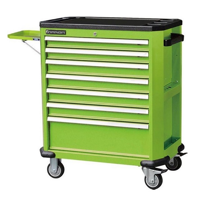 Vozík dílenský na nářadí 7 zásuvek - bez nářadí TORIN BIG GREEN 724x470x867