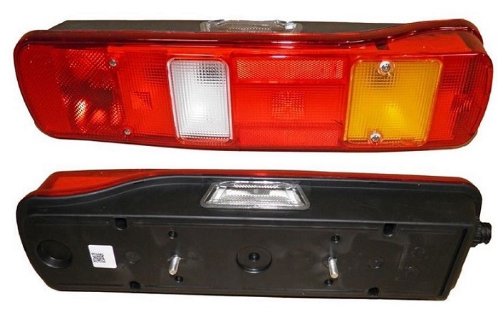 Svítilna zadní s osvětlením SPZ L VOLVO FH/FM/FMX/NH 9/10/11/12/13/16 FL 6 (2000-), FL, FE