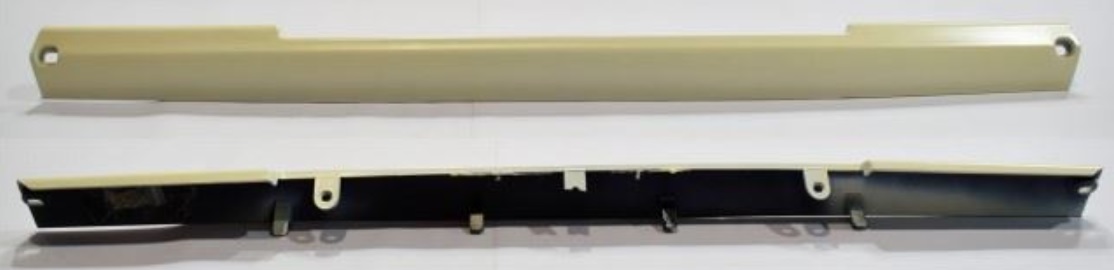 Lišta držáku předního nárazníku - spodní díl MAN TGX, TGS, TGM, TGL ver. 2