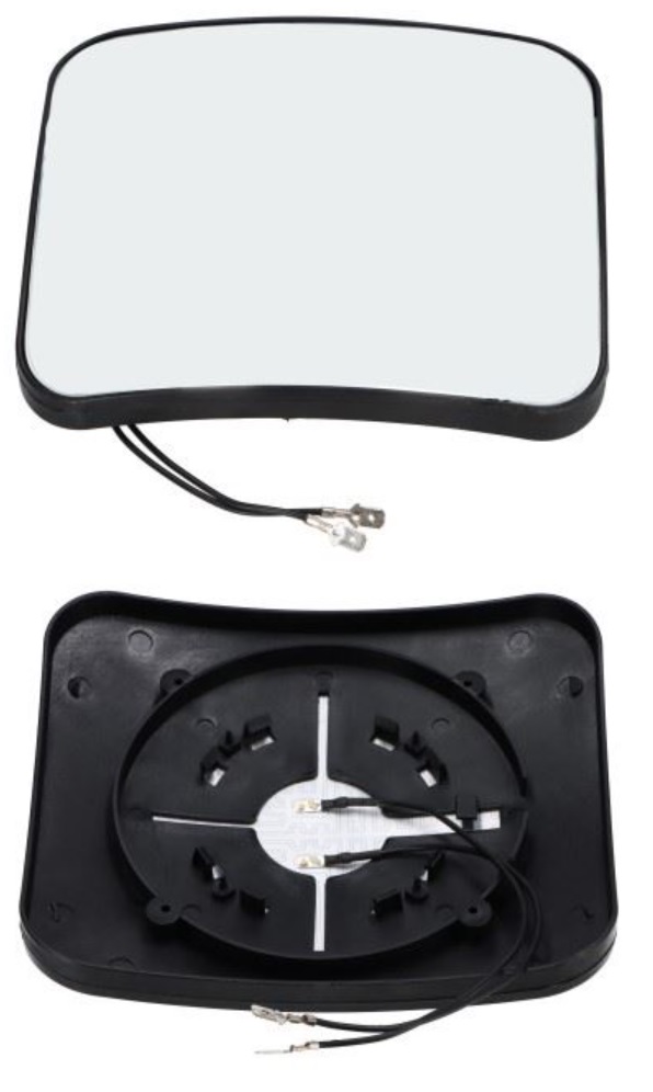 Sklo panoramatického zrcadla 24V L/P IRIZAR BUS