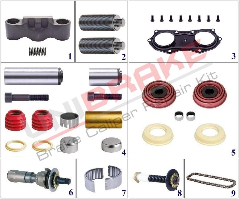 Sada opravárenská brzdového třmenu KNORR  SN6/SN7/SK7/ST7 - SCANIA