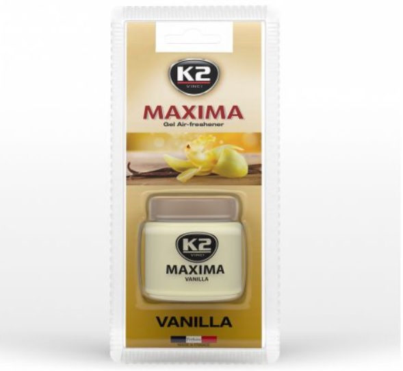 Osvěžovač vzduchu do auta - gel MAXIMA VANILLA, 50ml