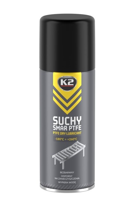 Sprej mazací teflonový suchý PTFE K2 400ml