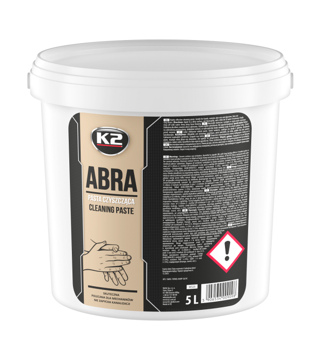 Pasta mycí na silně znečištěné ruce K2 ABRA 5 l