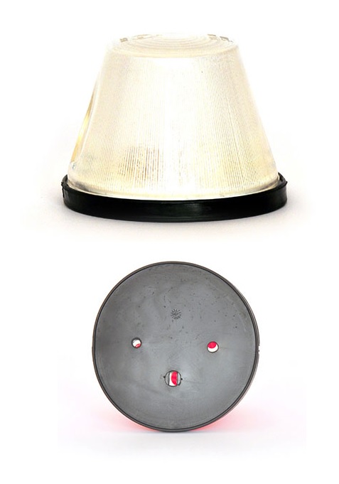 Svítilna zadní - zpátečka 12V/24V žárovka, bílá, bez kabelu