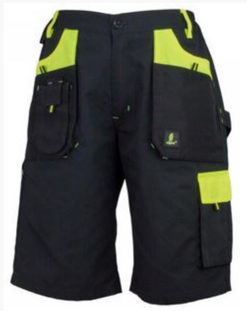 Kalhoty pracovní letní - kraťasy s reflexními prvky, URGENT Y-48, vel.48