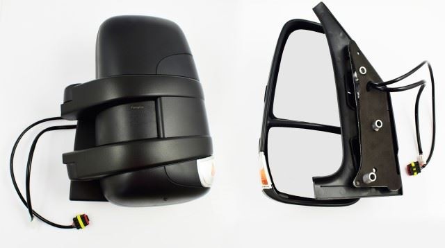 Zrcadlo hlavní kompletní krátké IVECO Daily od 2006